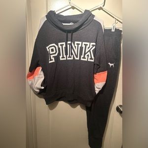 PINK Matching Jogger Set